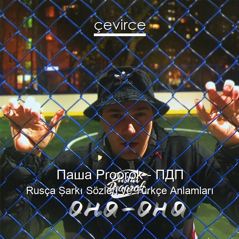 Паша Proorok – ПДП Rusça Şarkı Sözleri Türkçe Anlamları