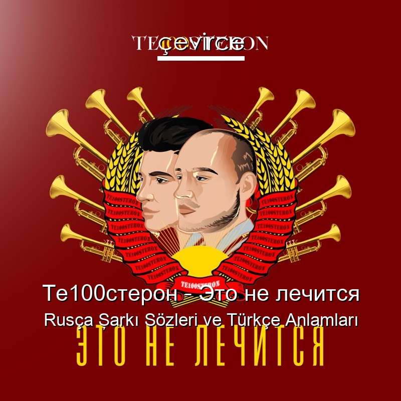 Те100стерон – Это не лечится Rusça Şarkı Sözleri Türkçe Anlamları