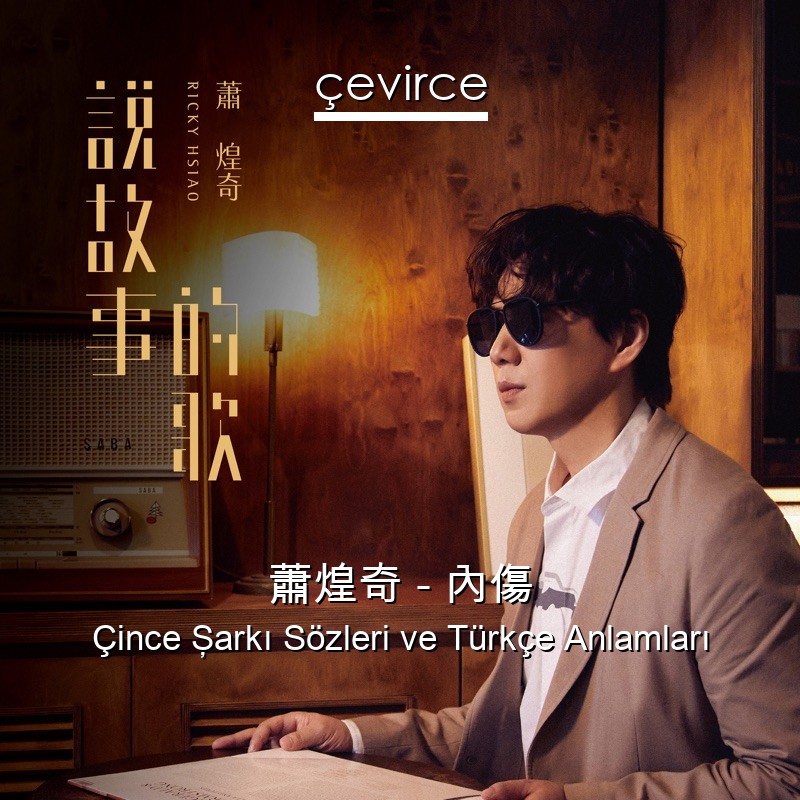 蕭煌奇 – 內傷 Çince Şarkı Sözleri Türkçe Anlamları