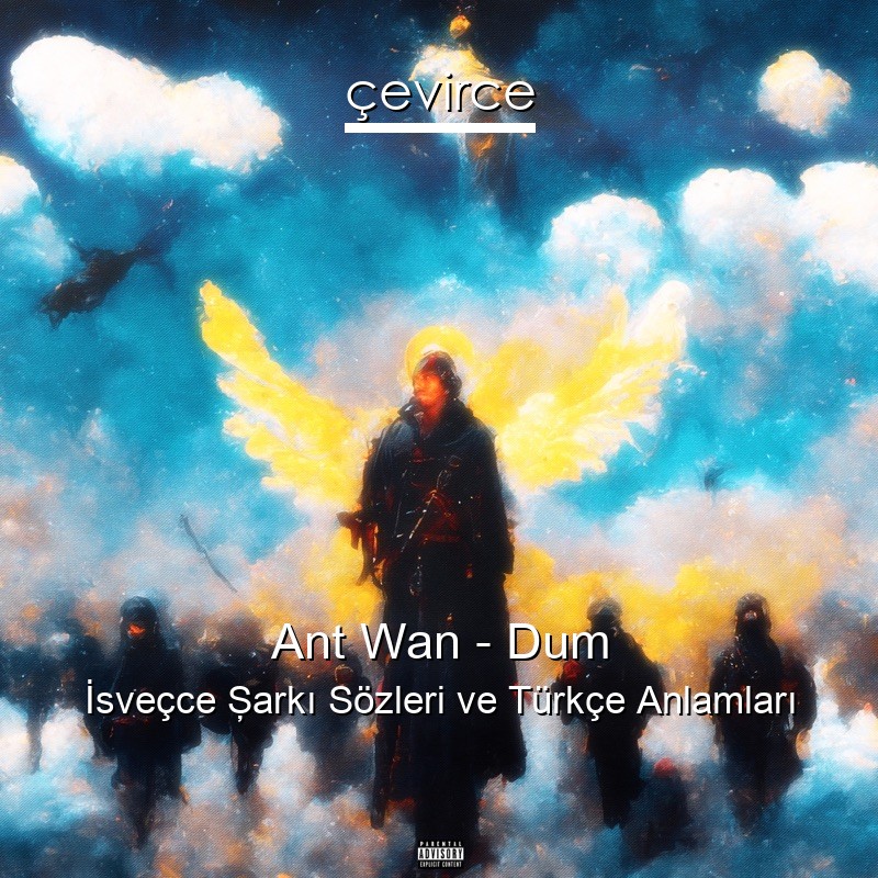 Ant Wan – Dum İsveçce Şarkı Sözleri Türkçe Anlamları