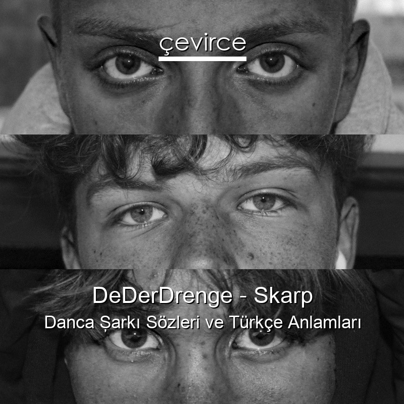 DeDerDrenge – Skarp Danca Şarkı Sözleri Türkçe Anlamları