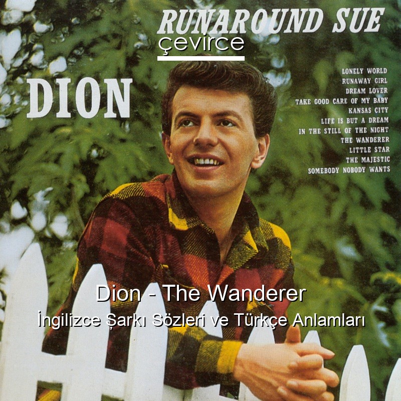 Dion – The Wanderer İngilizce Şarkı Sözleri Türkçe Anlamları