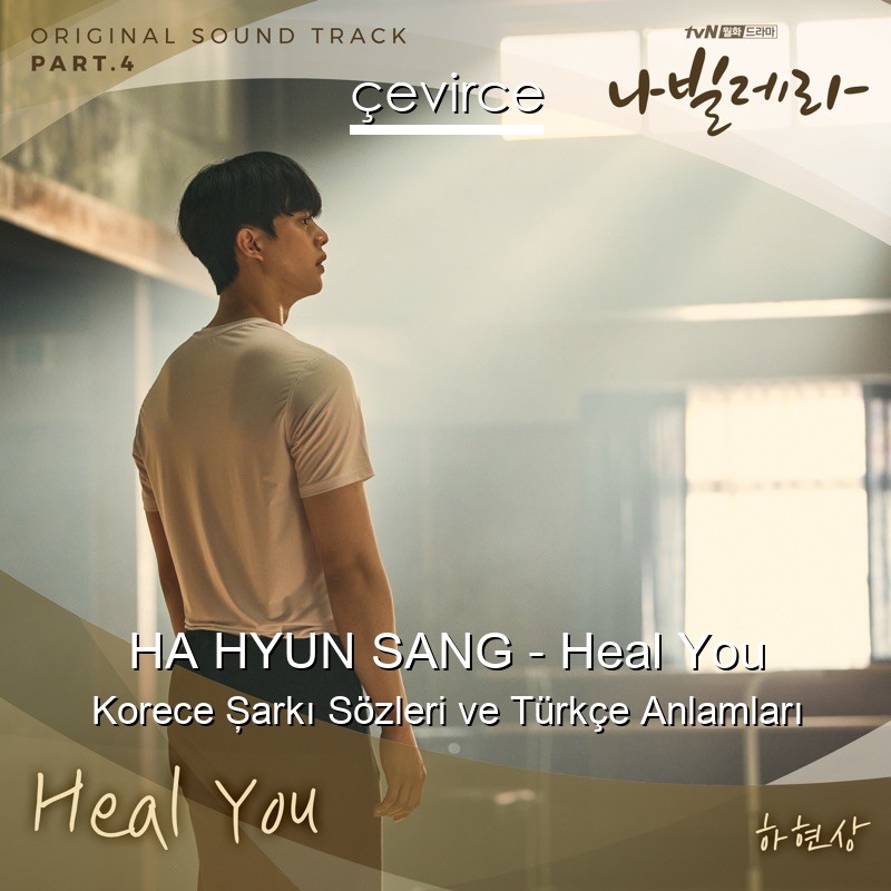 HA HYUN SANG – Heal You Korece Şarkı Sözleri Türkçe Anlamları