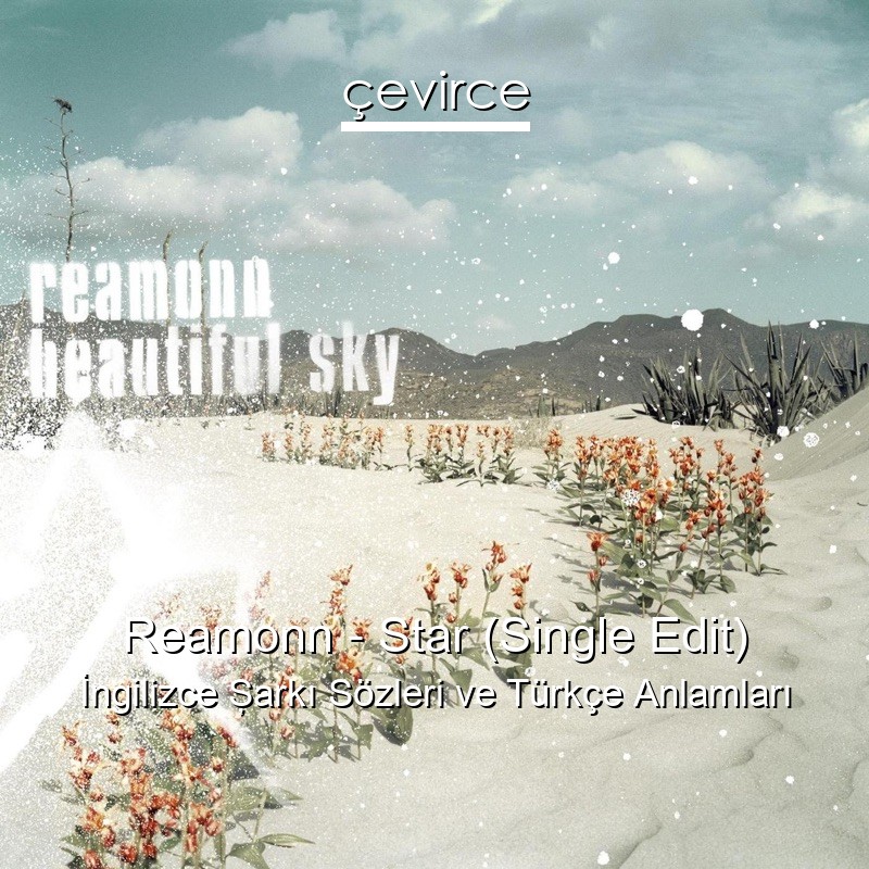 Reamonn – Star (Single Edit) İngilizce Şarkı Sözleri Türkçe Anlamları