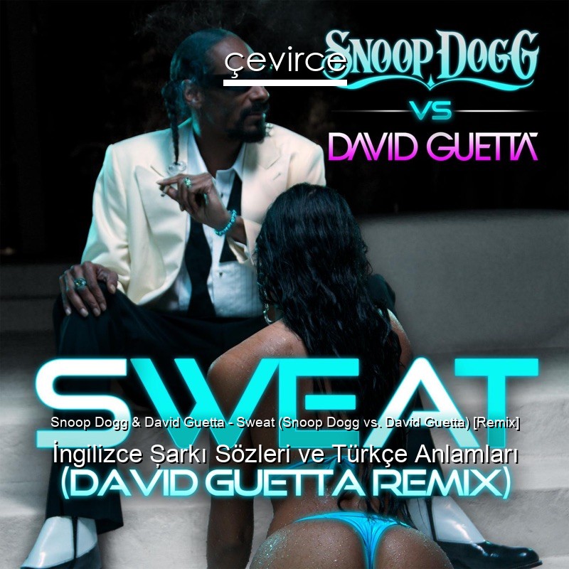 Snoop Dogg & David Guetta – Sweat (Snoop Dogg vs. David Guetta) [Remix] İngilizce Şarkı Sözleri Türkçe Anlamları