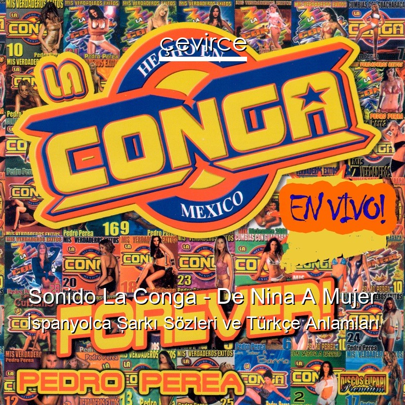 Sonido La Conga – De Nina A Mujer İspanyolca Şarkı Sözleri Türkçe Anlamları