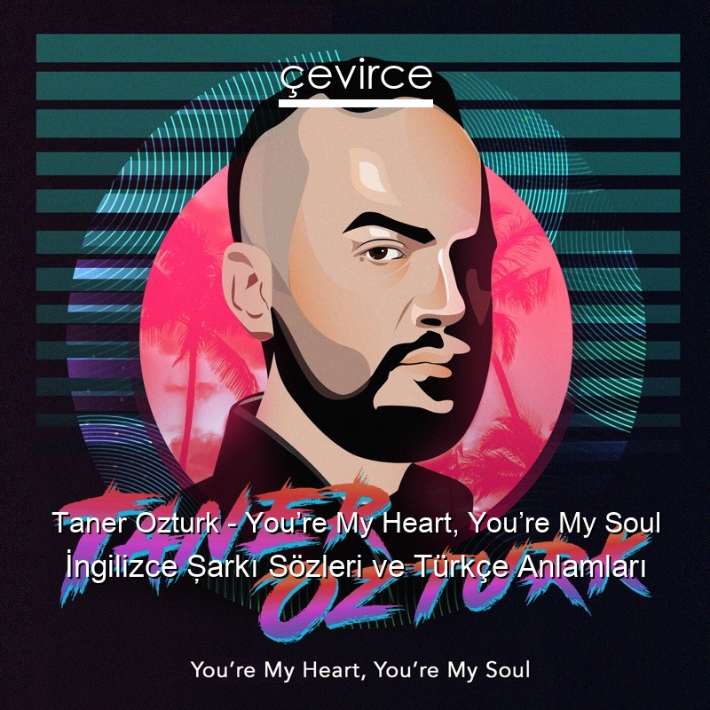 Taner Ozturk – You’re My Heart, You’re My Soul İngilizce Şarkı Sözleri Türkçe Anlamları