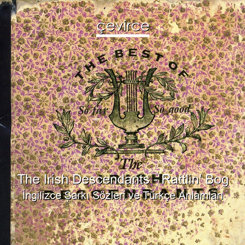 The Irish Descendants – Rattlin’ Bog İngilizce Şarkı Sözleri Türkçe Anlamları