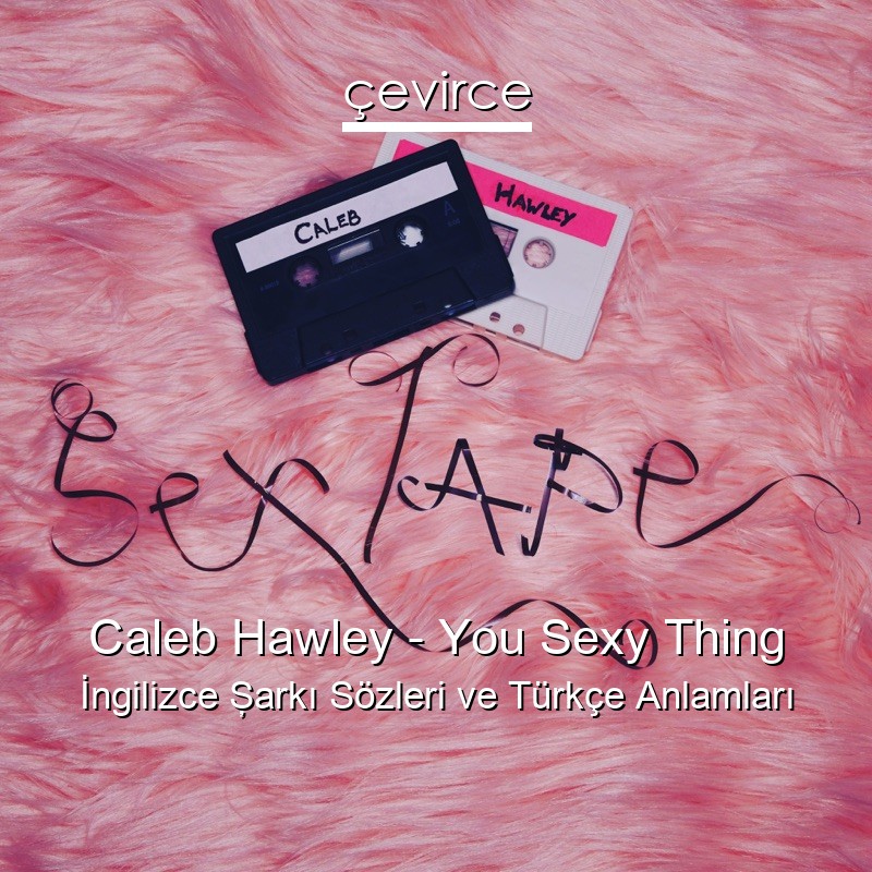 Caleb Hawley – You Sexy Thing İngilizce Şarkı Sözleri Türkçe Anlamları
