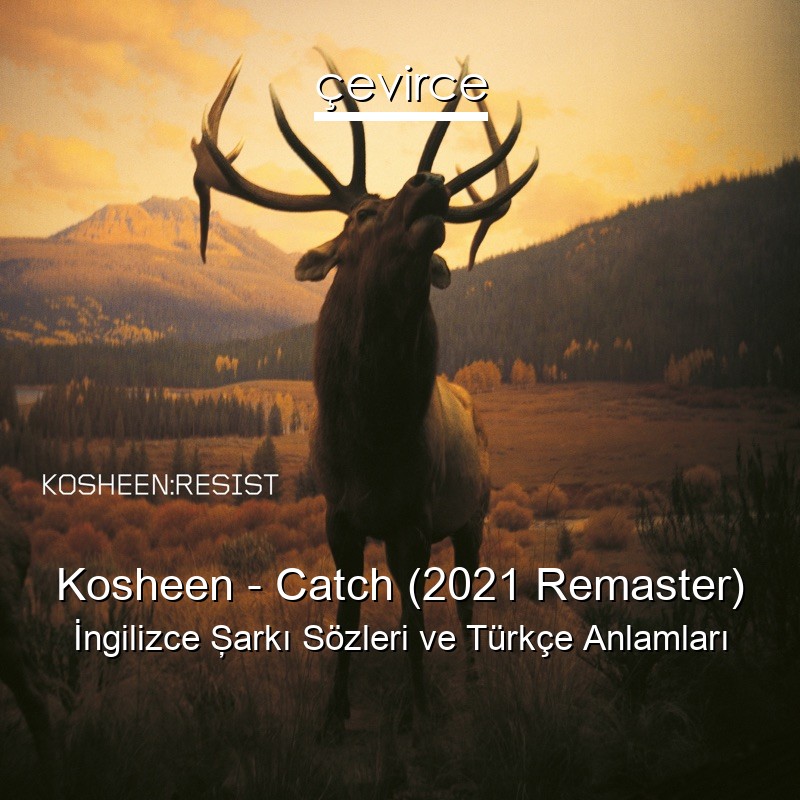 Kosheen – Catch (2021 Remaster) İngilizce Şarkı Sözleri Türkçe Anlamları